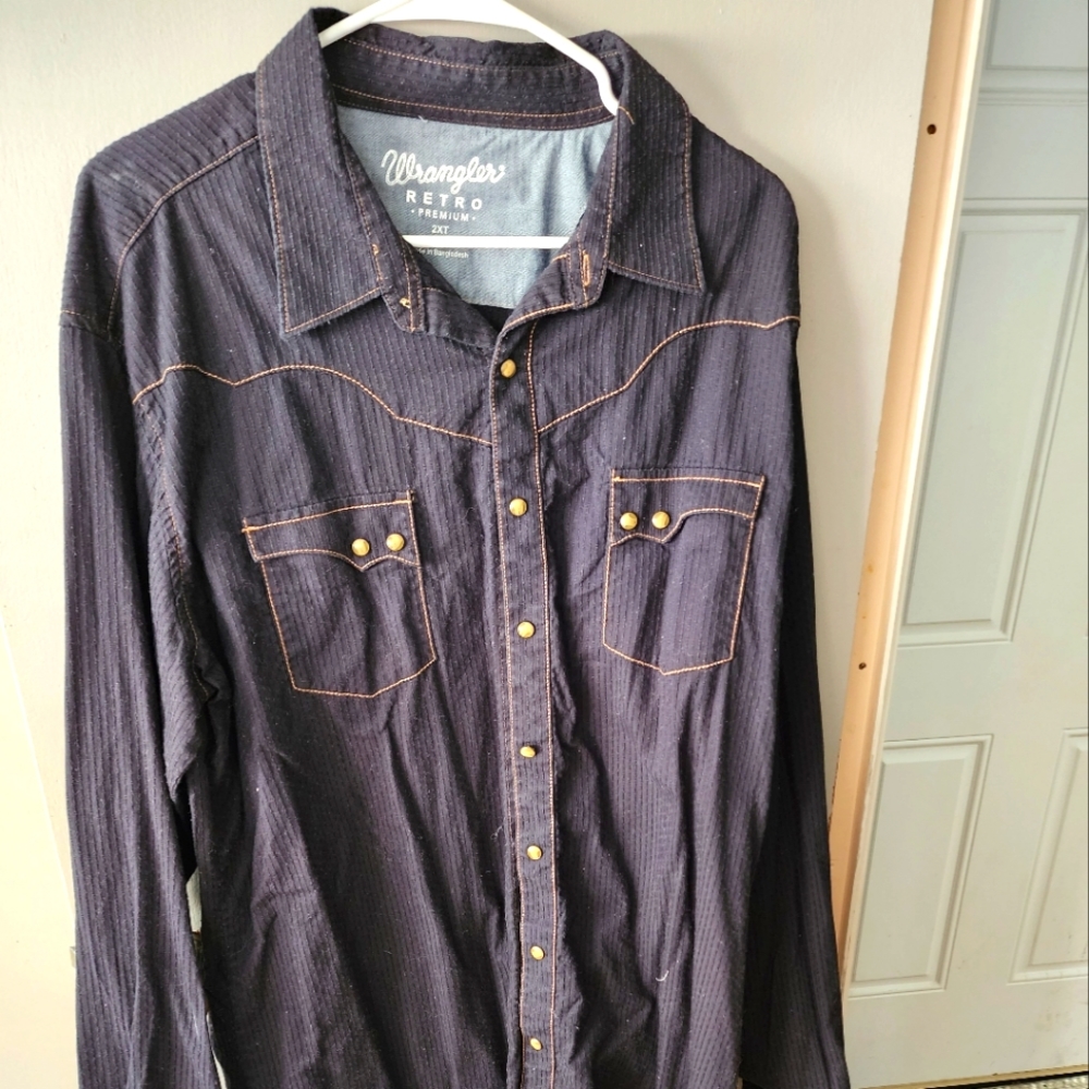 Wrangler Retro Premium 2XT Black